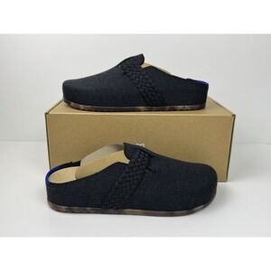 Rothy's The Braid Clog Women's Size 7 Black 380-003